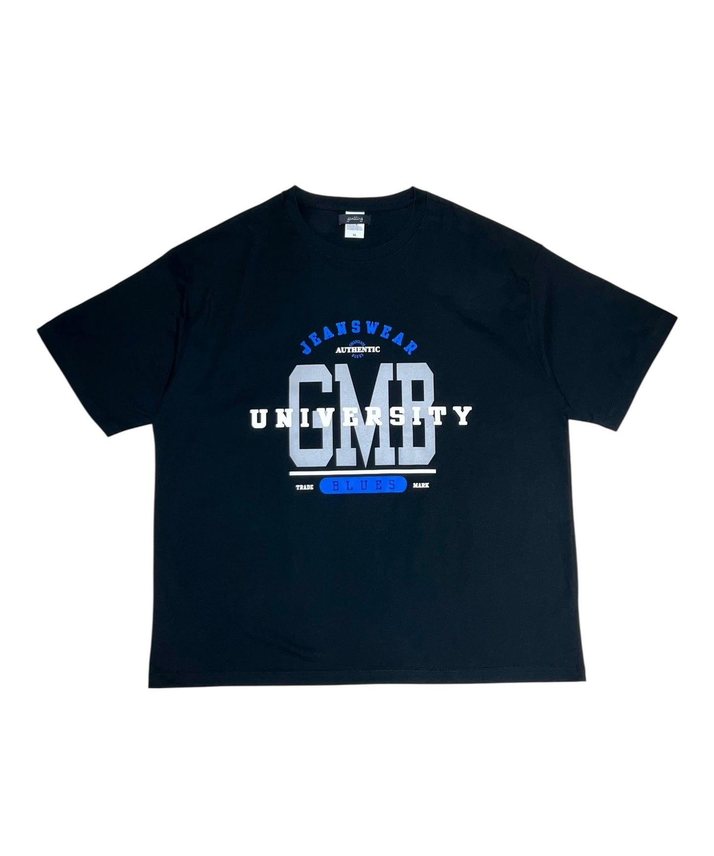 GAMBLING™︎ COLLEGIATE TEE BLK