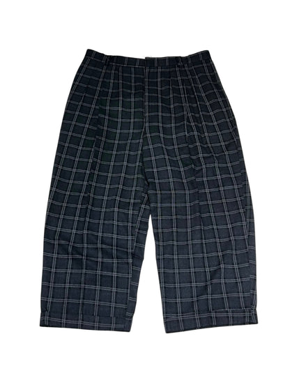 Vintage Baggy Plaid Slacks Pants