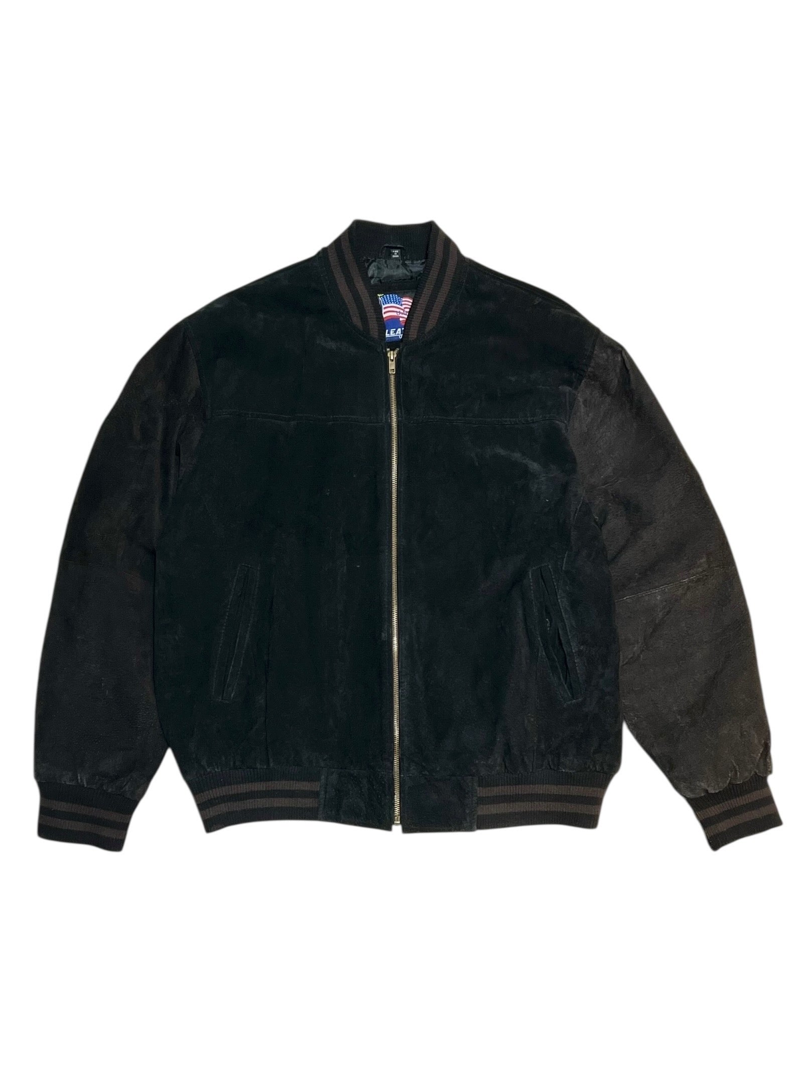 00's Vintage Suede Leather Zip-Up Blouson – BUSINESS AS USUAL
