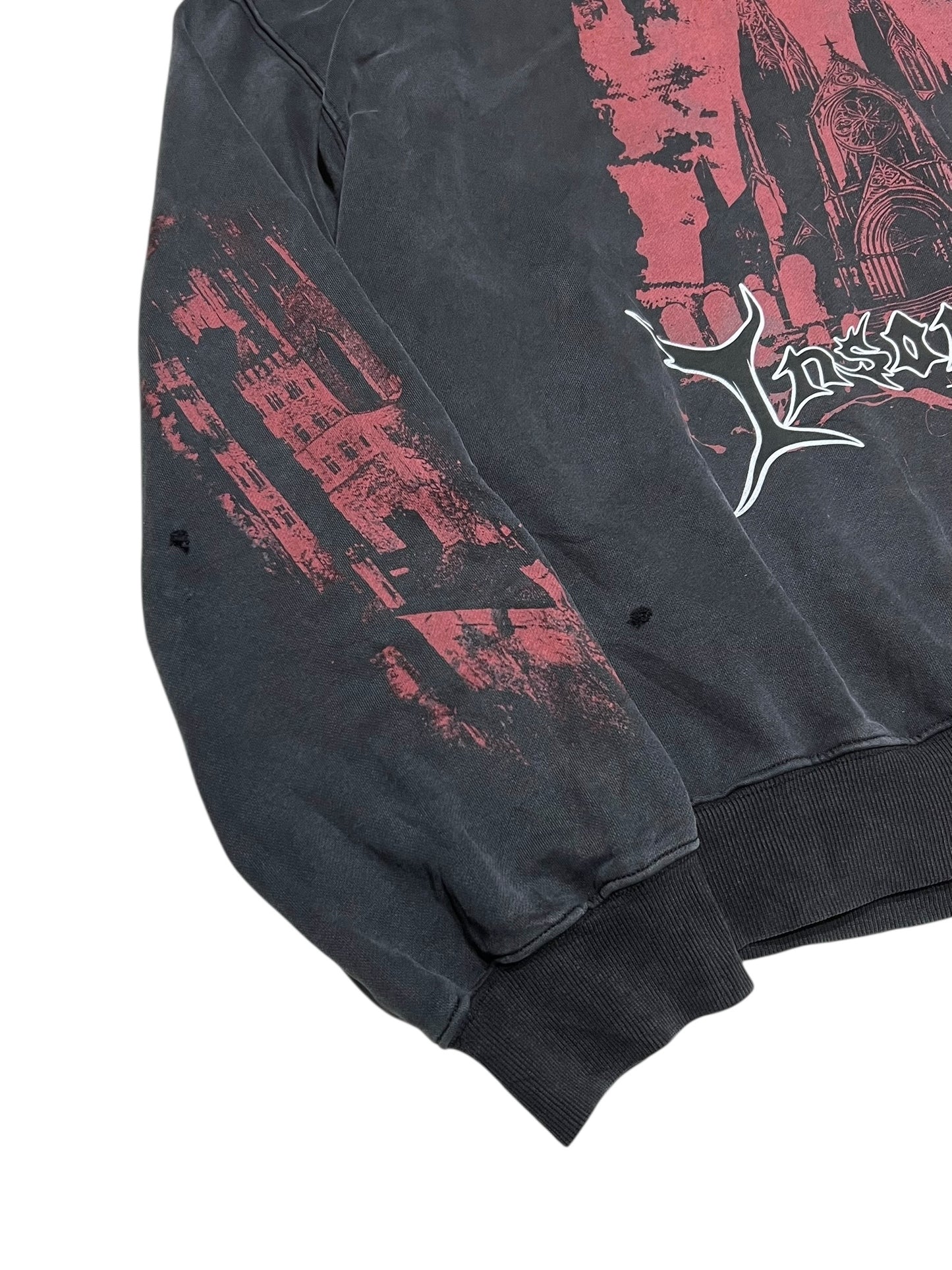 Old INSOMNIA “Gothic Cathedral” Super Big Hoodie