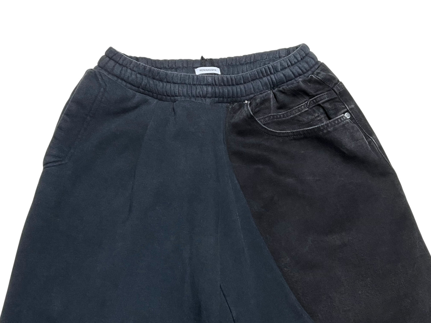 REMAKEBYK × Business as Usual Split Pants BLK