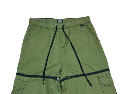 10's Military Green Zip-Off EZ Cargos