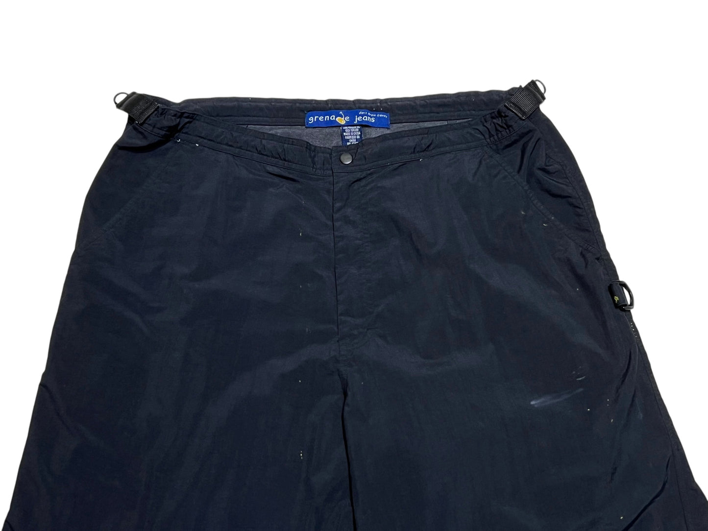 00s Lightwieght Nylon Wide Cynch Pants