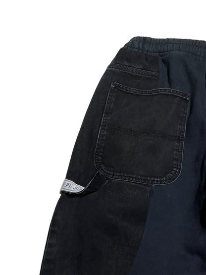 REMAKEBYK × Business as Usual Split Pants BLK