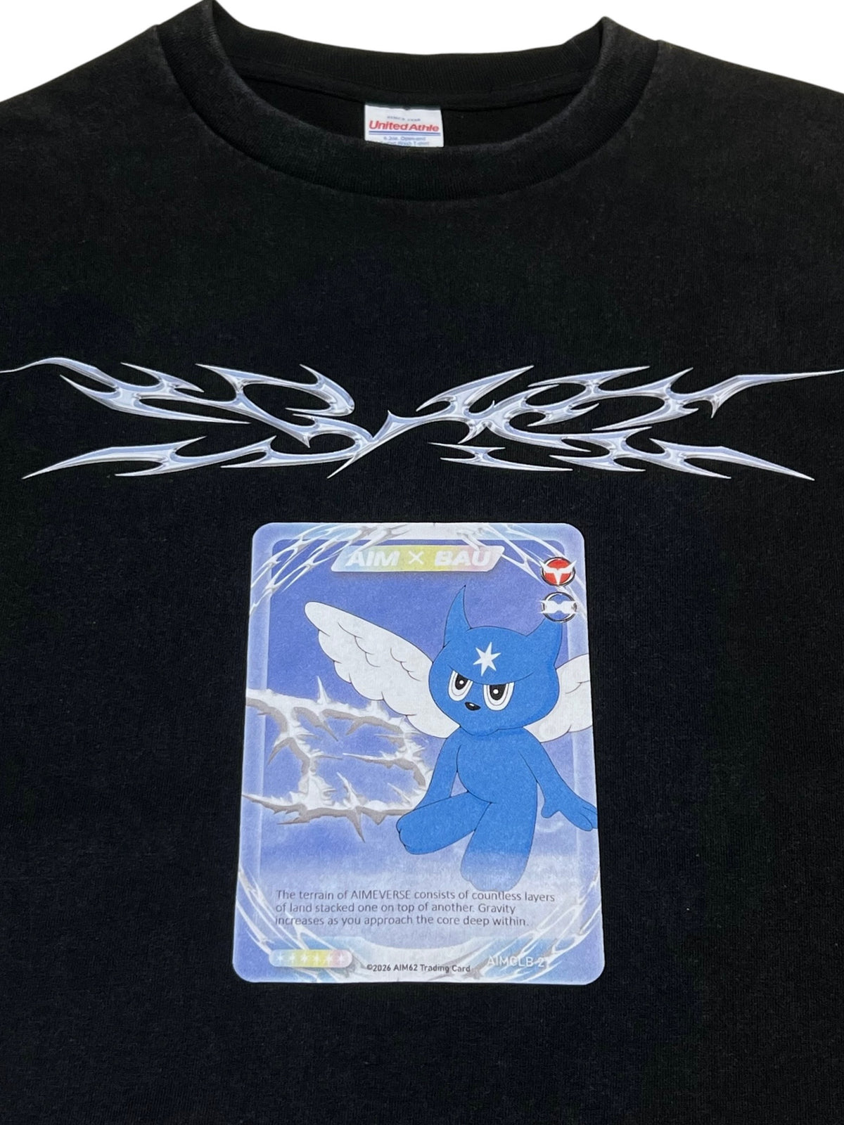 AIM × BAU Trading Card Graphic T-shirt