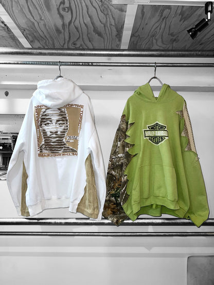 REMAKEBYK × Business as Usual Rebuild Hoodie Split Control