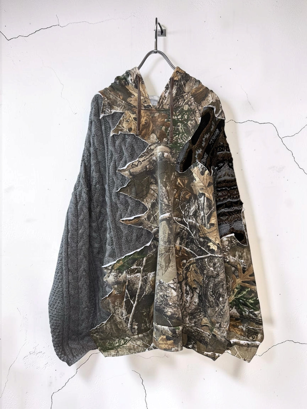 REMAKEBYK × Business as Usual Rebuild Hoodie Sun Thru The Trees