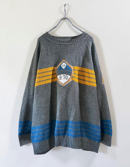 00s Brooklyn Xpress Oversized Design Sweater