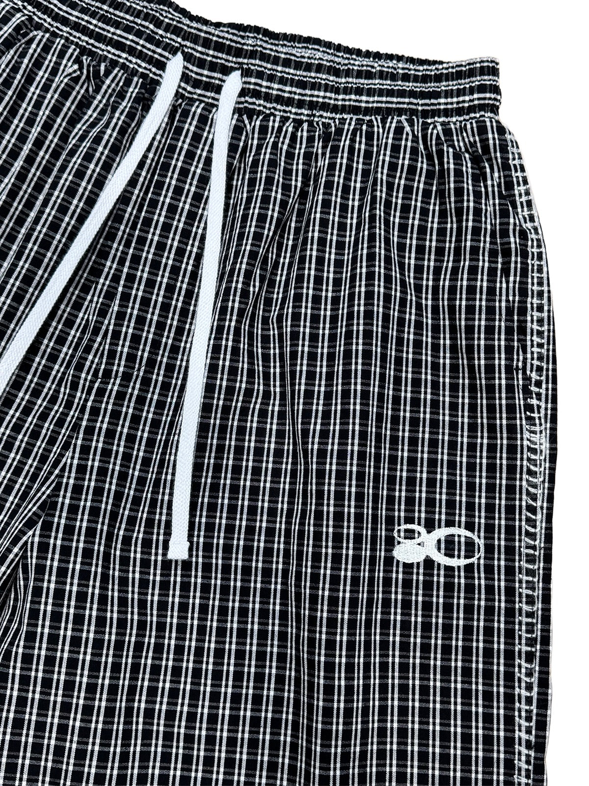 PE°CORE BAGGY PLAID SHORTS