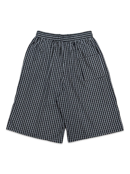 PE°CORE BAGGY PLAID SHORTS