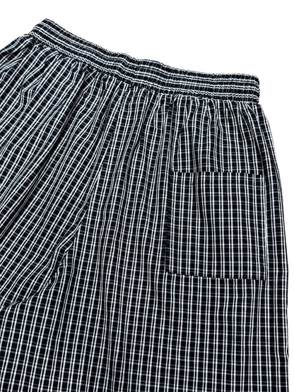 PE°CORE BAGGY PLAID SHORTS