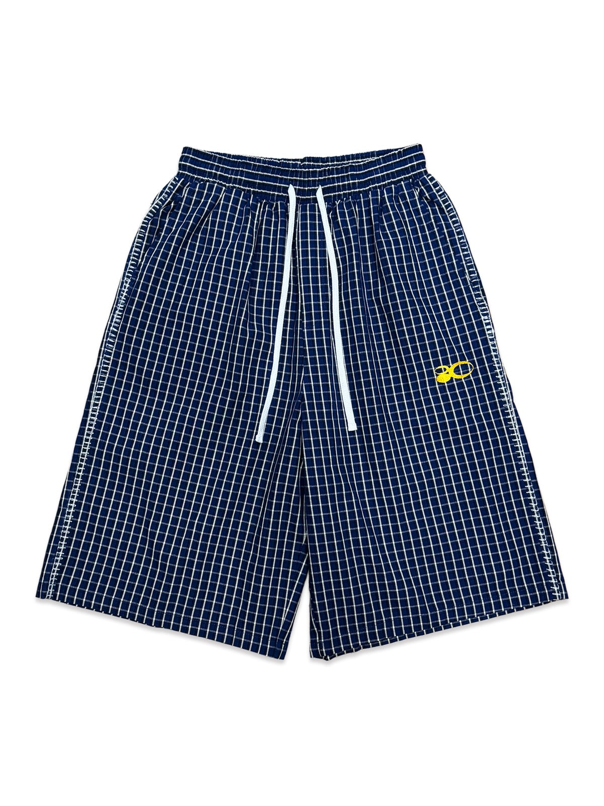 PE°CORE BAGGY PLAID SHORTS