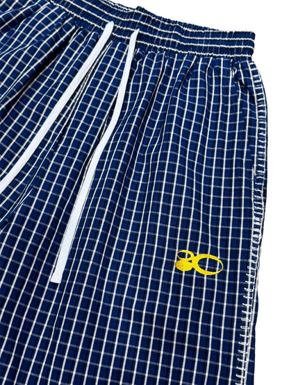 PE°CORE BAGGY PLAID SHORTS