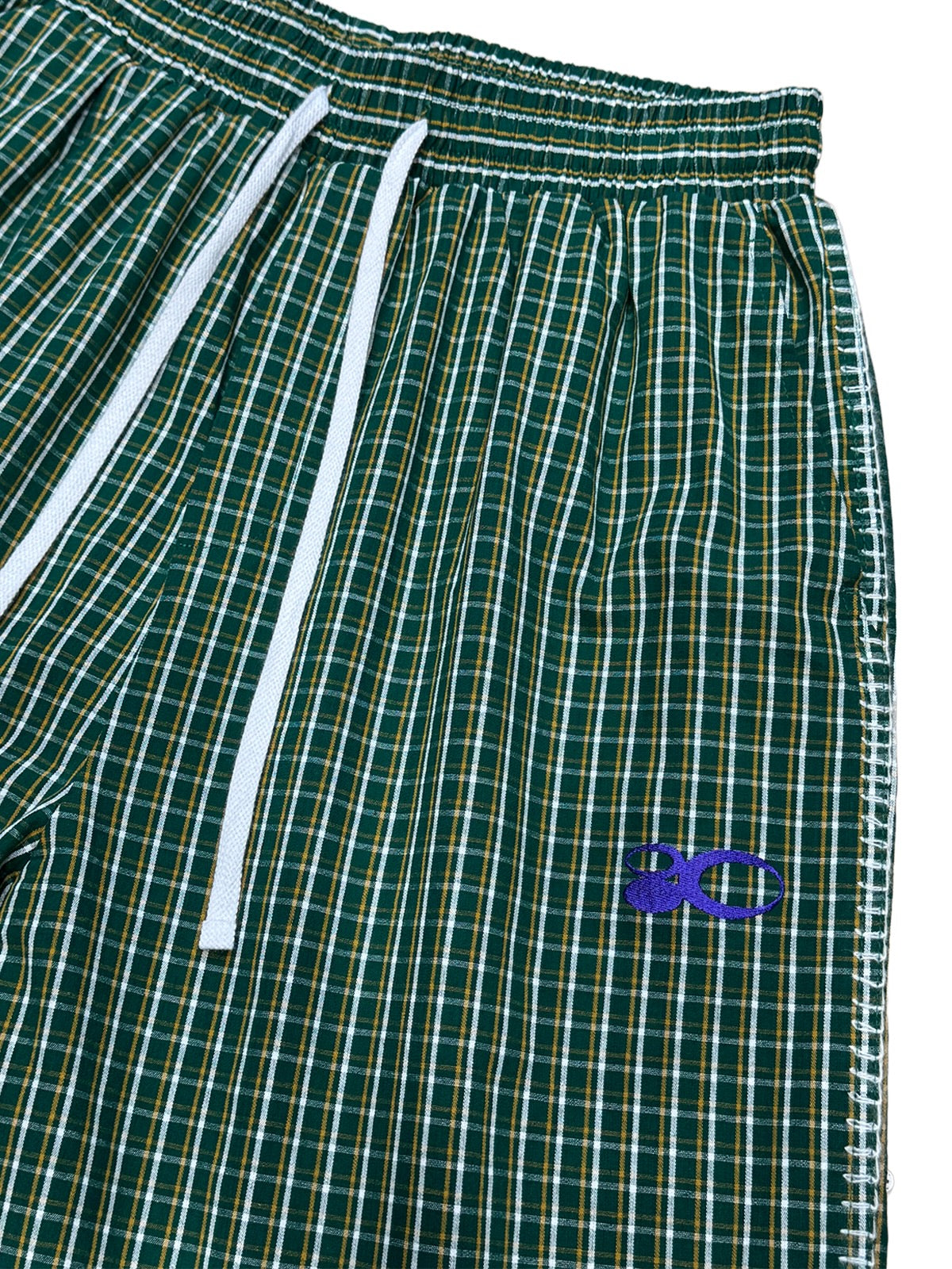 PE°CORE BAGGY PLAID SHORTS
