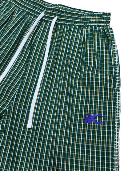 PE°CORE BAGGY PLAID SHORTS