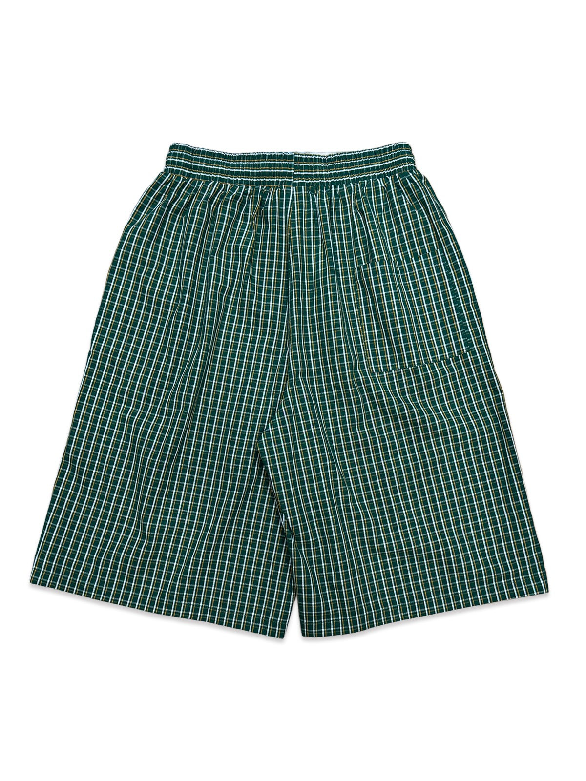 PE°CORE BAGGY PLAID SHORTS