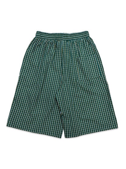 PE°CORE BAGGY PLAID SHORTS