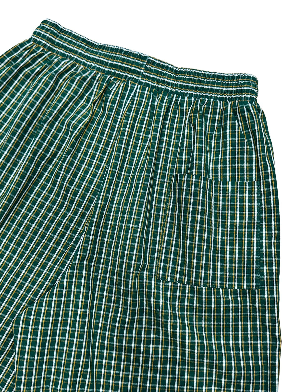 PE°CORE BAGGY PLAID SHORTS