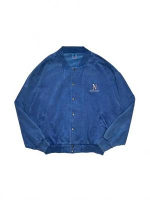 old Sun Blue Lightweight Varsity Jacket