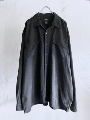 Black Luxe Silk Shirt