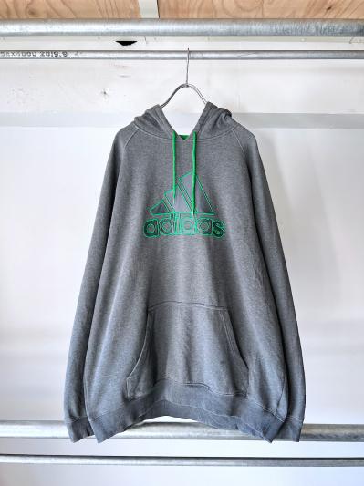 old Adidas Embroidered Hoodie
