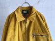 00s Honey Yellow Cord Zip-up Jacket