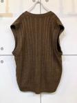 "TOWN CROFT" 00s Oversized Knit Vest
