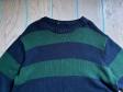 old Cotton Striped Sweater