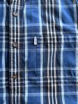 Carhartt SS Blue Plaid Shirt