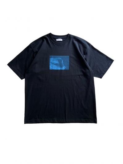 "Business as Usual" Bending Dog T-Shirt BLK