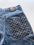 vintage Bootleg Gucci Design Jeans