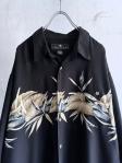 old Rayon Bamboo Hawaiian Shirt
