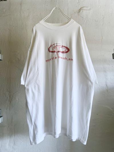 old Myrtle Beach Embroidered Big Silhouette Tee