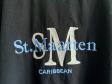 St. Maarten Embroidered Big Silhouette Tee