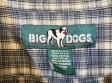 "BIG DOGS" Old Check Shirt
