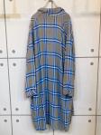 Old Check Rayon Gown