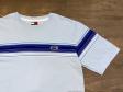 TOMMY Blue Striped Design Tee