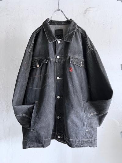 Sean John Oversized Black Jean Jacket