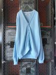 old Saxe Blue Knit Cardigan