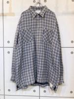 "Cloumbia" Old OverSized Design Check Shirt