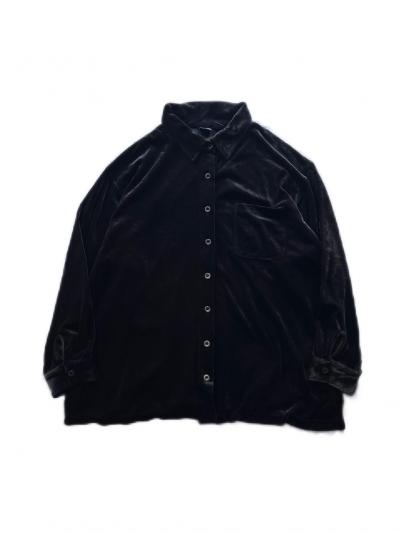 old Big Silhouette Velours Shirt