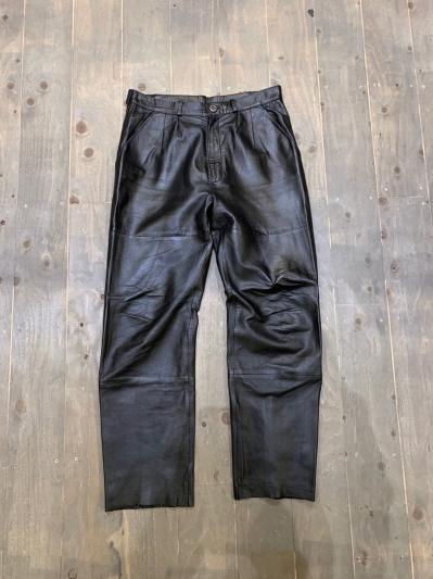 OLD LEATHER PANTS