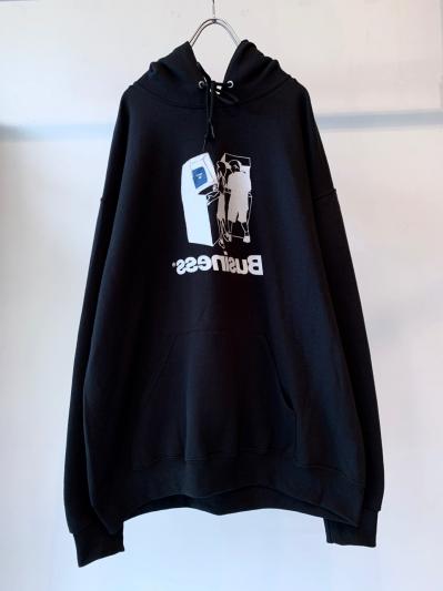 "BUSINESS AS USUAL" ARCADE LIMITED HOODIE