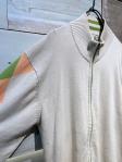 Argyle Zip-up Cotton Knitted Jacket