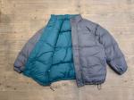 00s REVERSIBLE DOWN JACKET GRY/GREEN