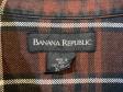"BANANA REPUBLIC" Old Check Shirt
