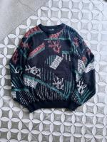 old Loose fit Design Sweater
