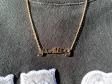 GAMBLING NECKLACE GLD